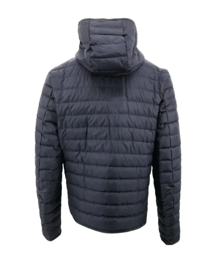 Hooded Quilted Down Jacket
