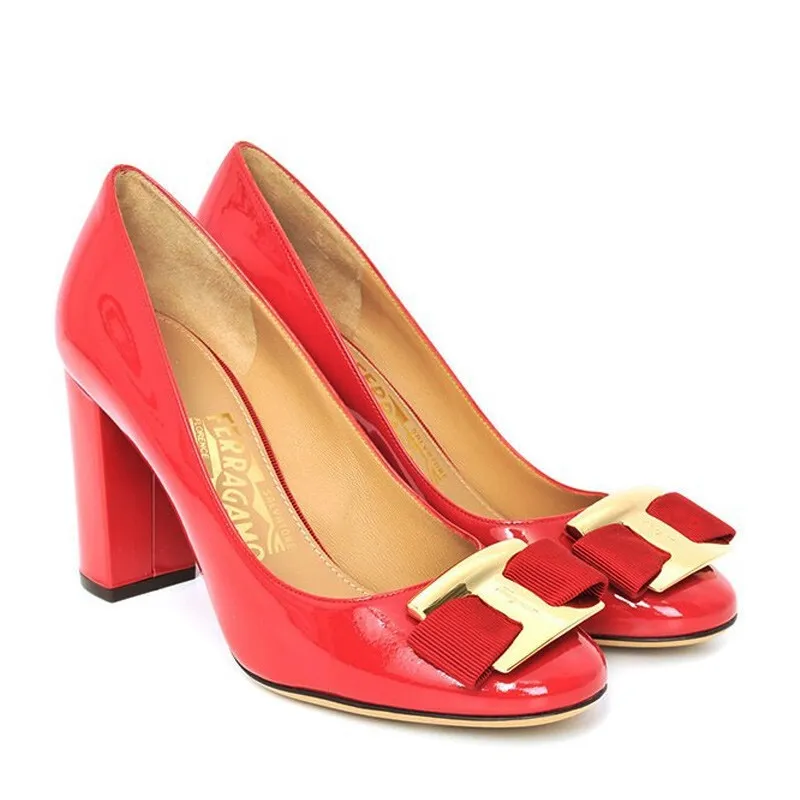 Bow High Heels