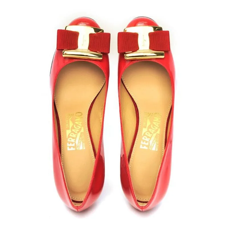 Bow High Heels