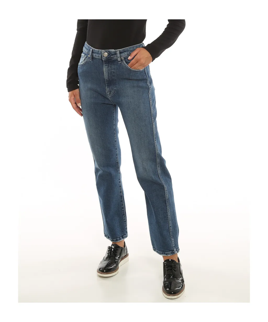 Slim-Cut Denim Jeans