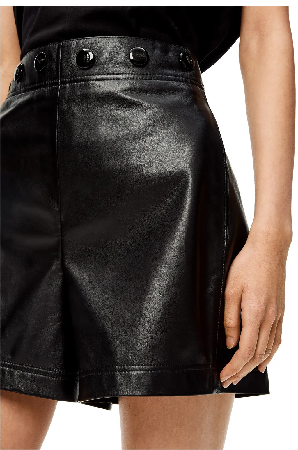 Leather Shorts