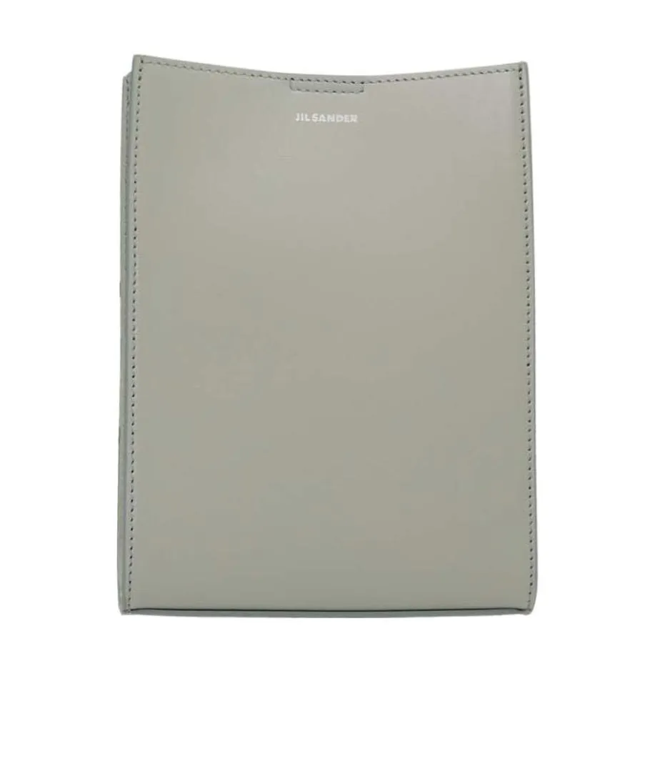 Jil Sander Tangle Logo Printed Crossbody Bag