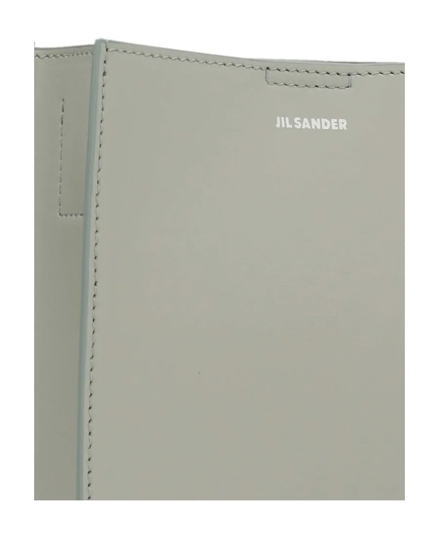 Jil Sander Tangle Logo Printed Crossbody Bag