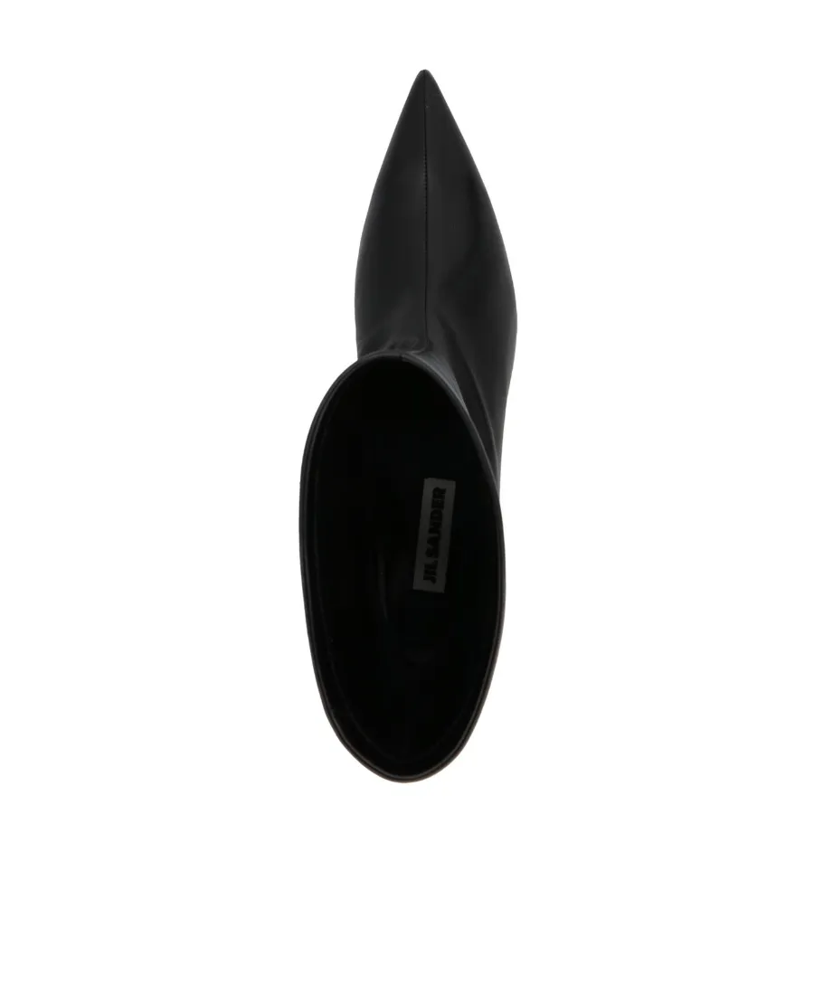 Jil Sander Pointed-Toe High Ankle Boots