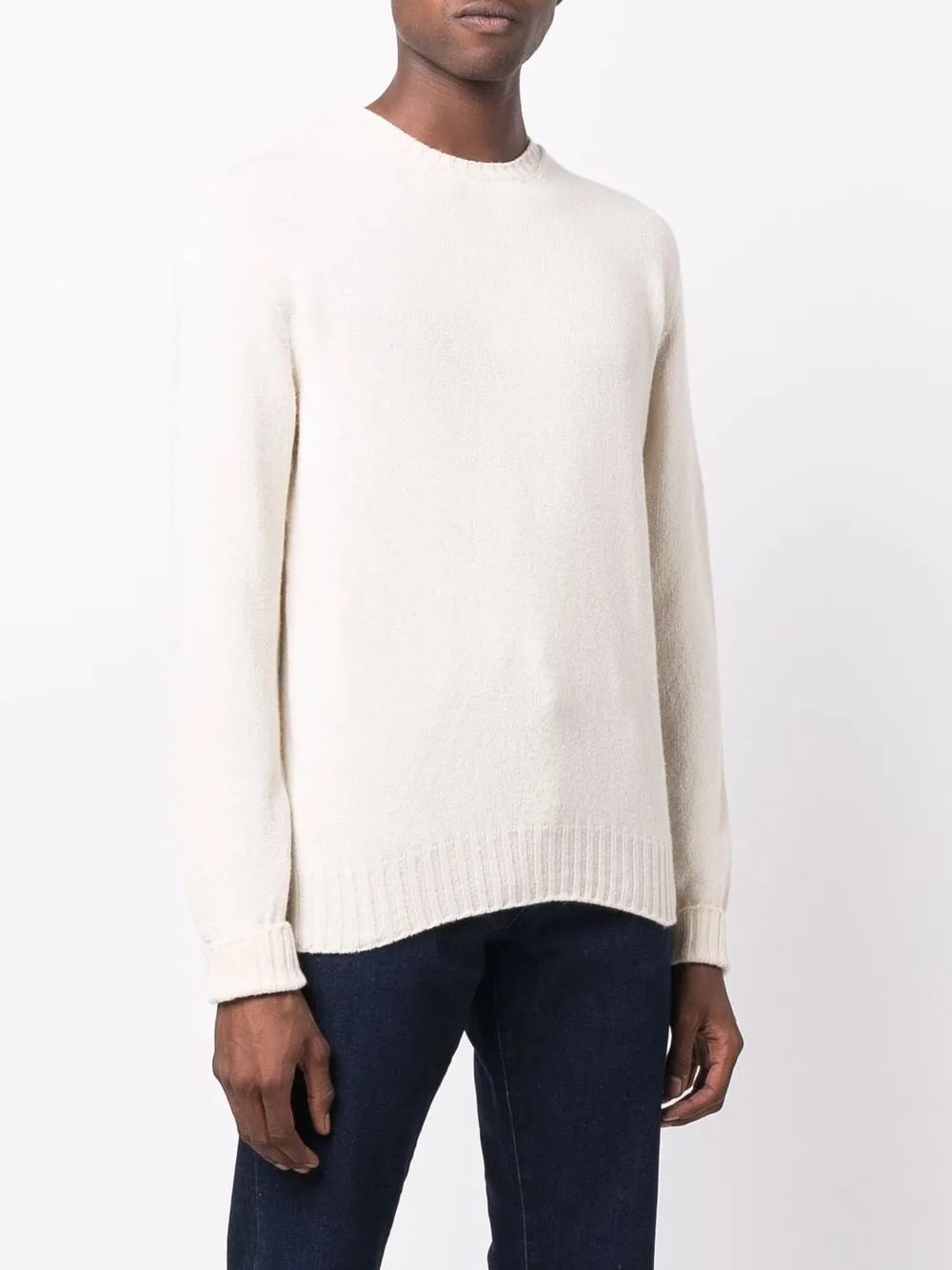 Long-Sleeve Knitted Jumper