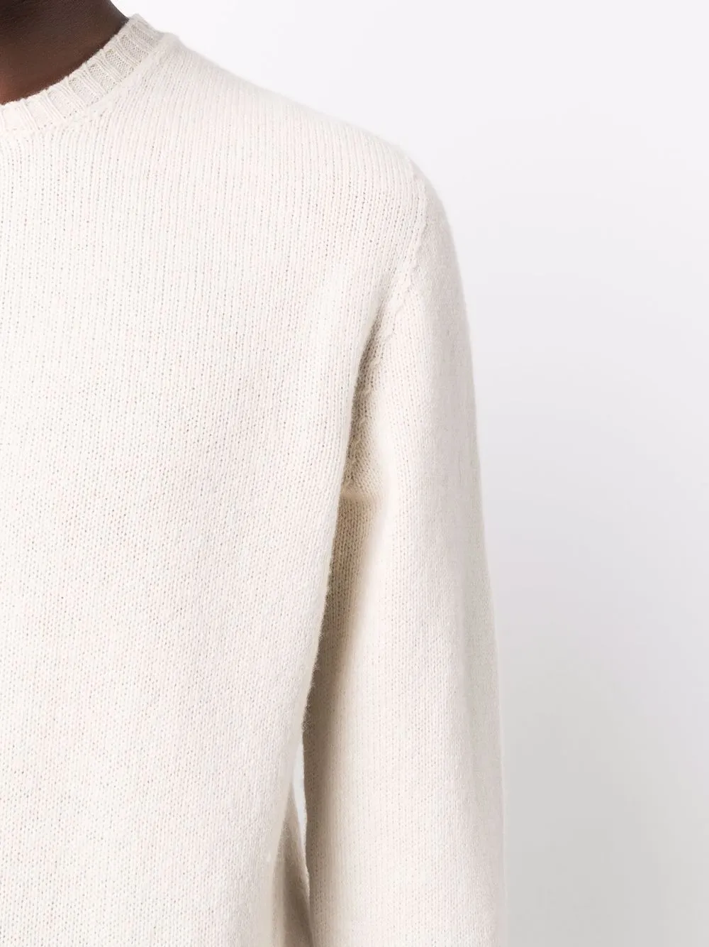 Long-Sleeve Knitted Jumper