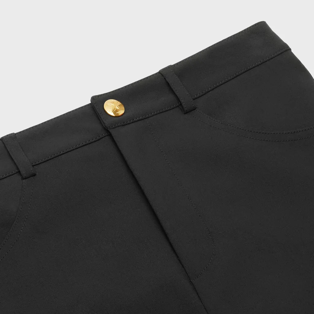 Riding Pants In Compact Wool