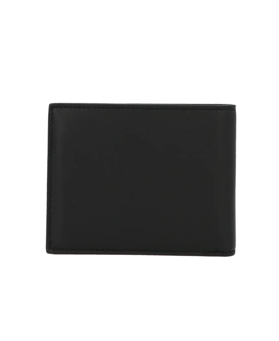 Gancini Leather Bi-Fold Wallet