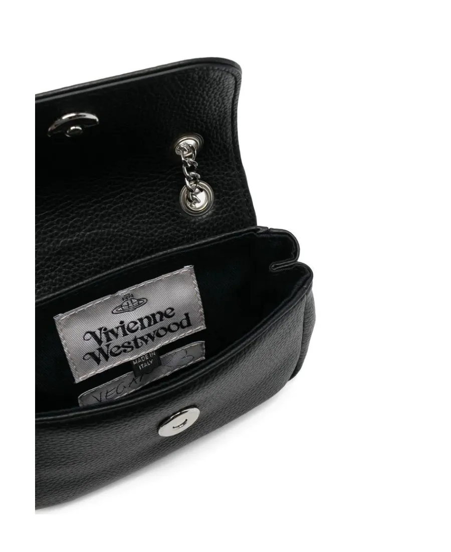Orb-Plaque Shoulder Bag