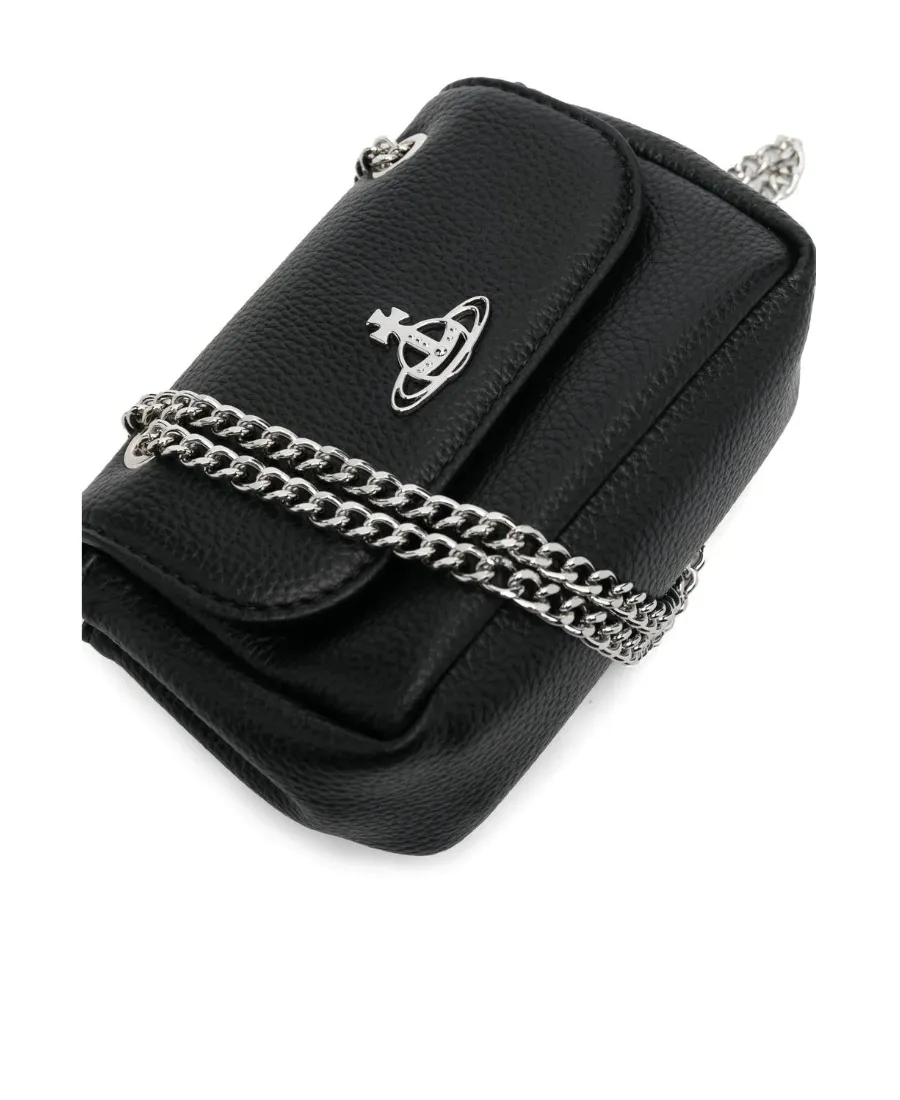 Orb-Plaque Shoulder Bag