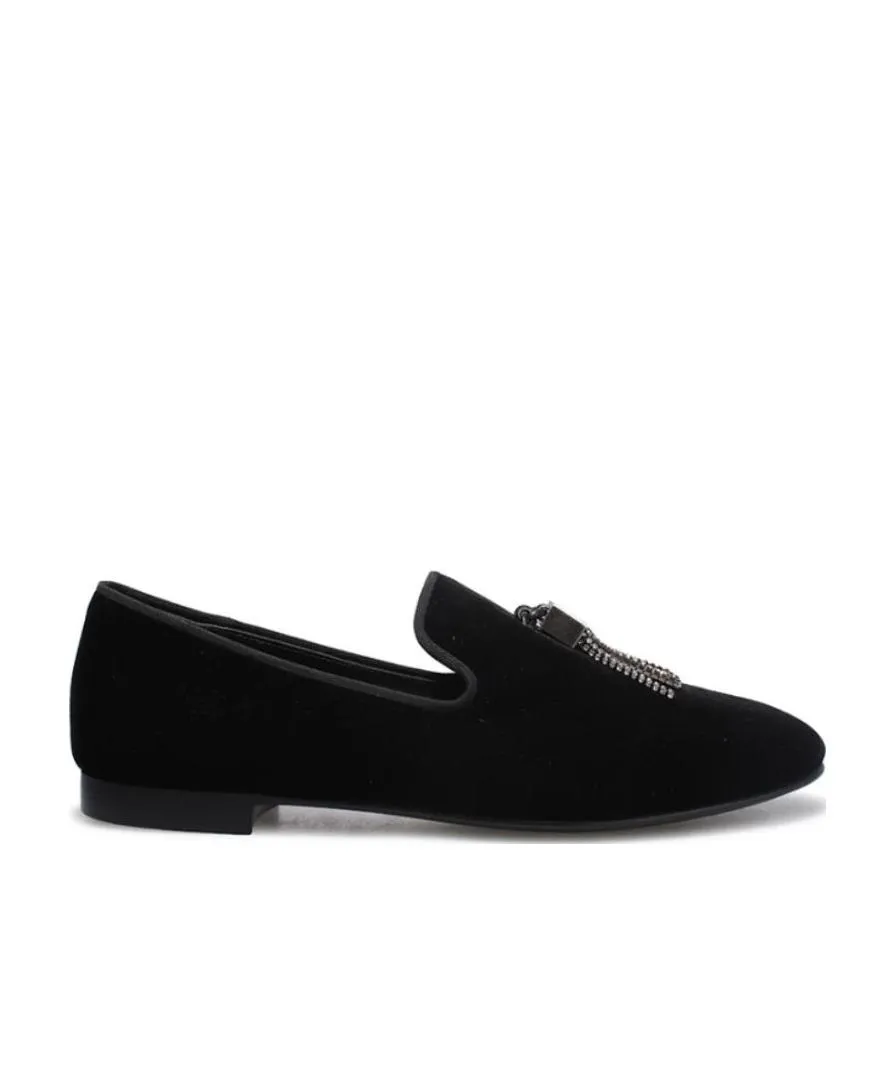 Logo Round-Headed Business Casual Shoes
