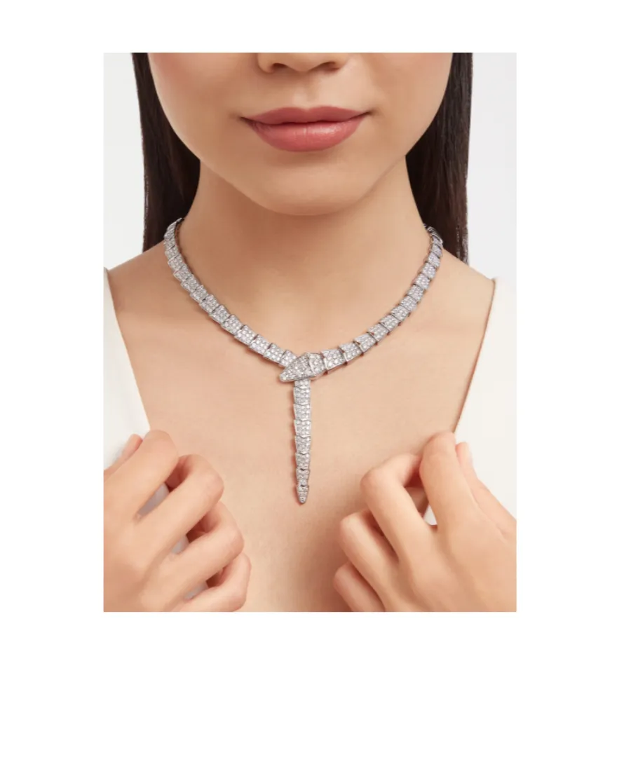 Snake Inlaid Necklace