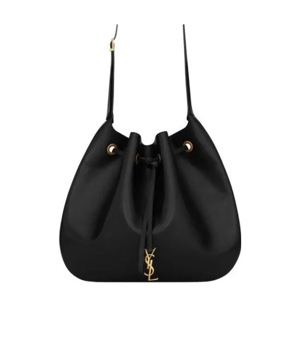 Paris Vii Large Flat Hobo Bag In Smooth Leather