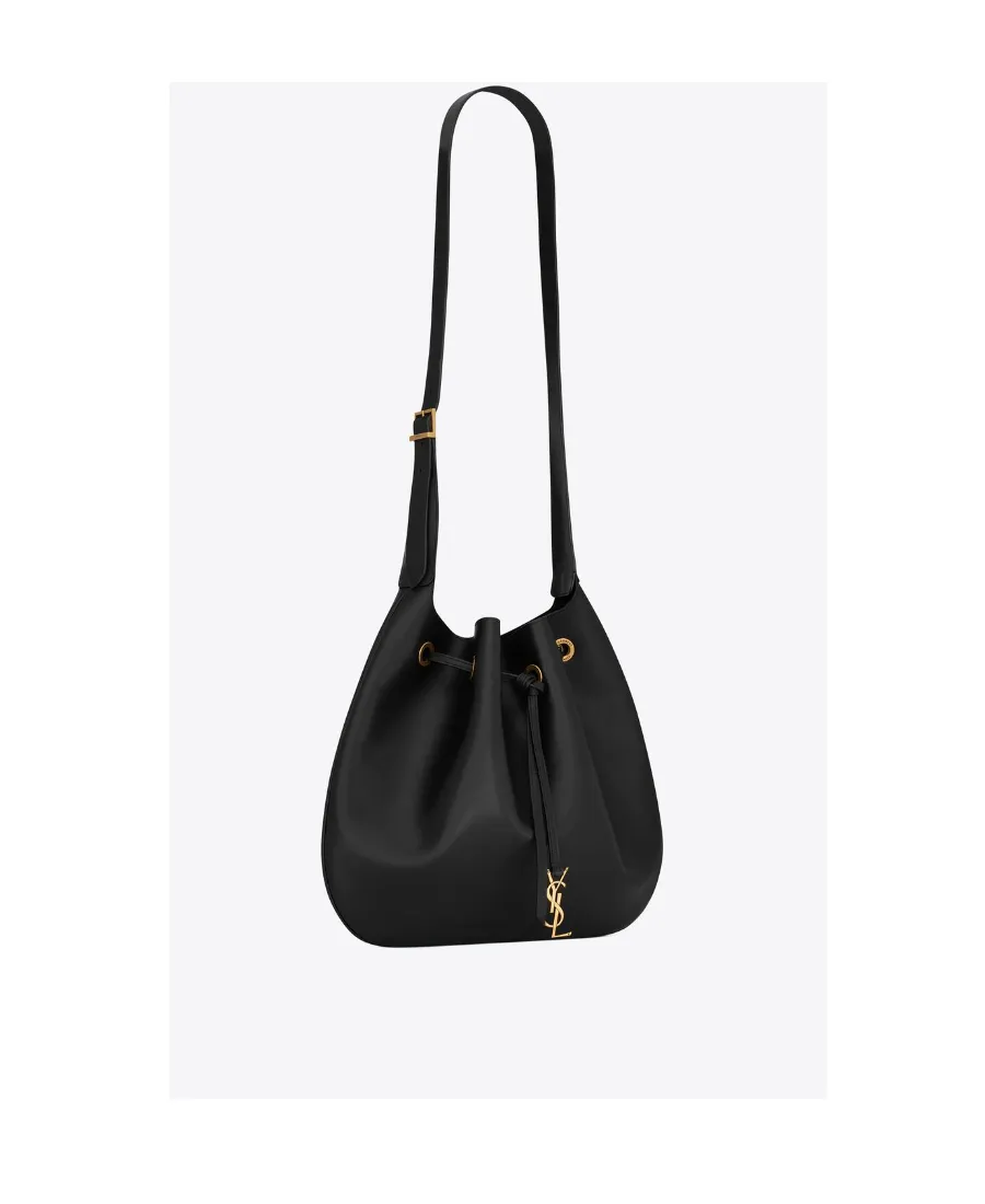 Paris Vii Large Flat Hobo Bag In Smooth Leather