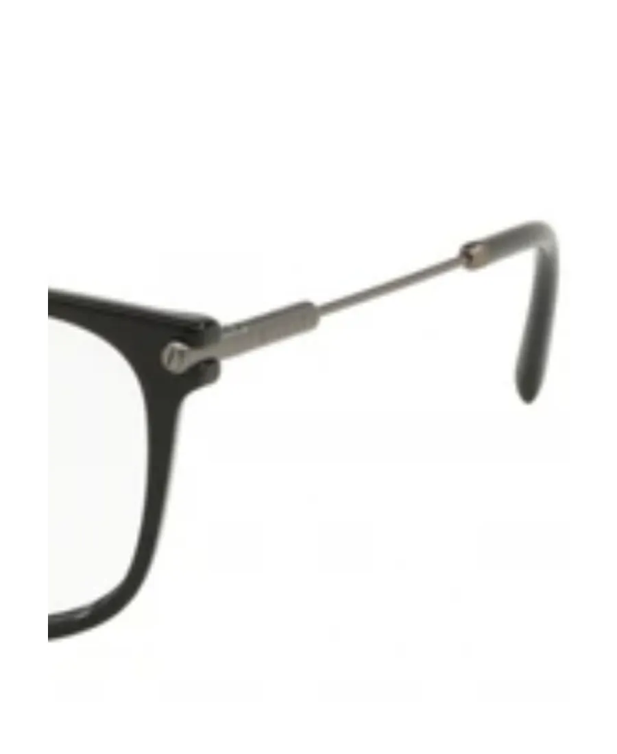 Black Square Flat Mirror
