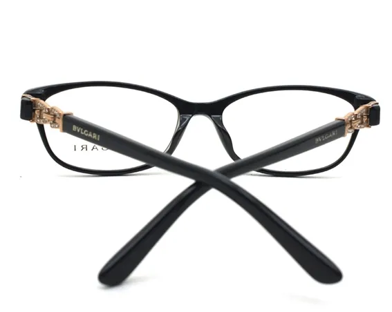Black Oval Flat Mirror
