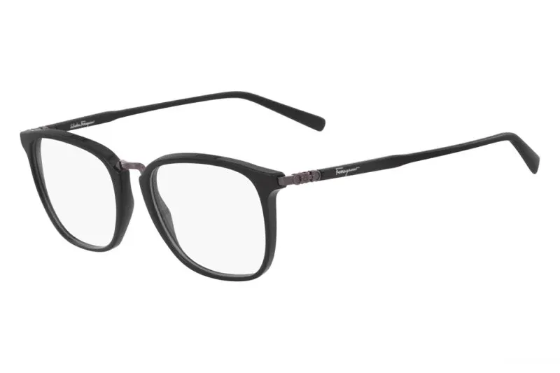 Black Logo Flat Mirror