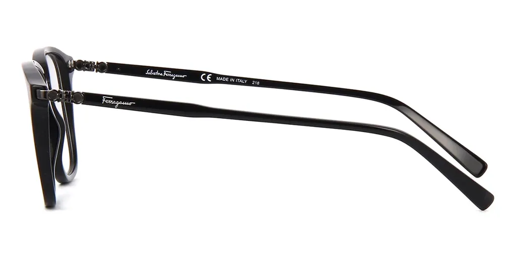 Black Logo Flat Mirror