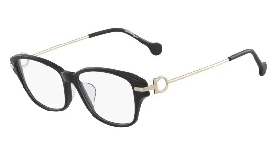 Black Logo Flat Mirror