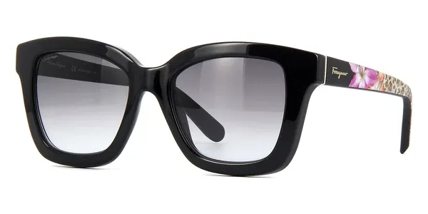 Black Logo Sunglasses