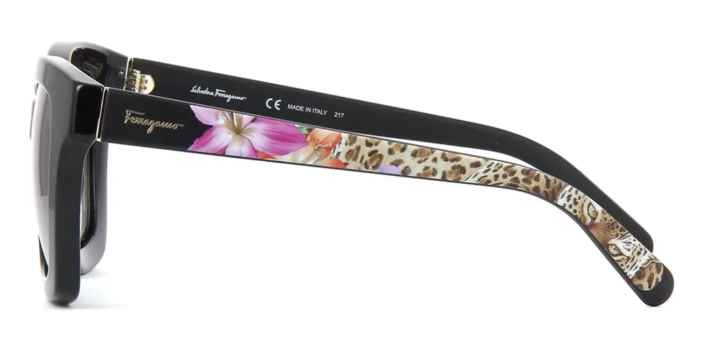 Black Logo Sunglasses