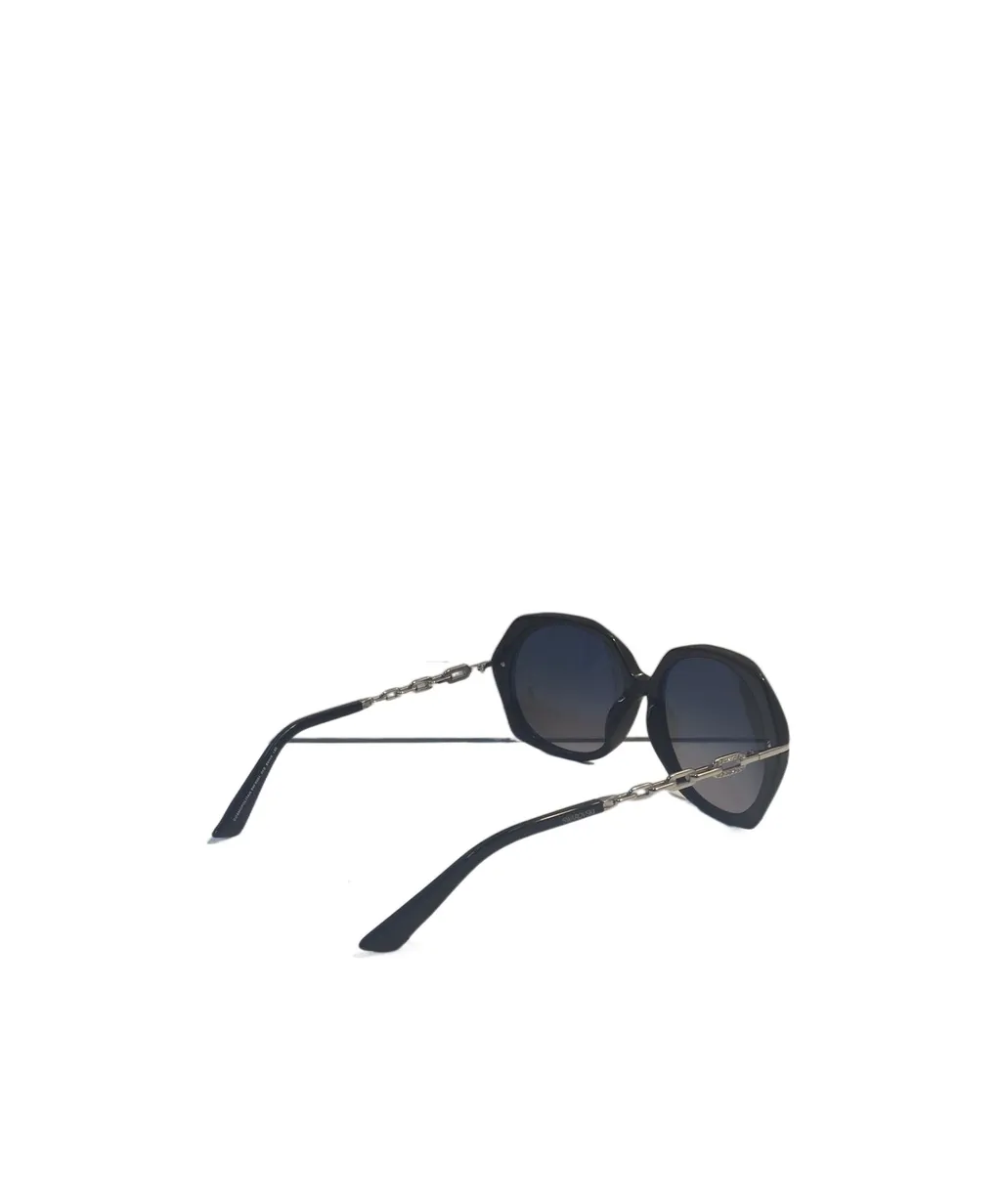 Geometric Frame Sunglasses