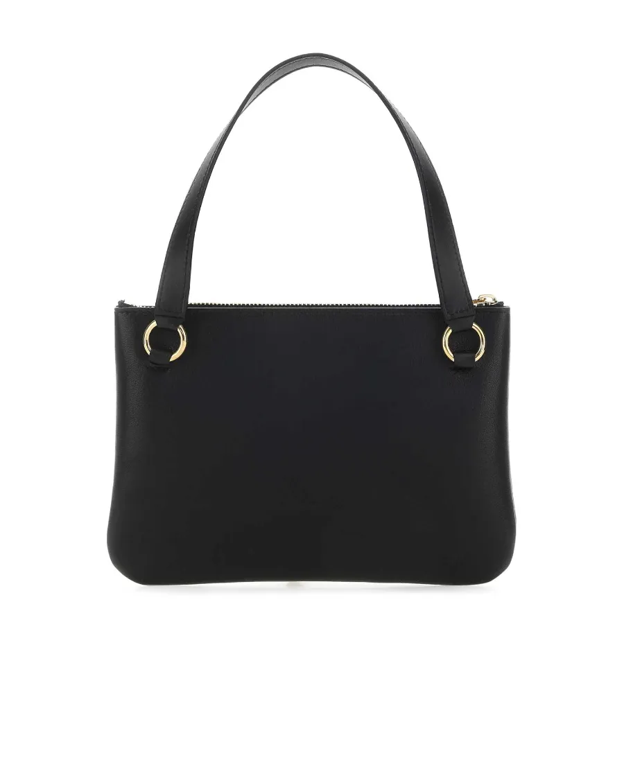 Jil Sander Logo Printed Zipped Crossbody Bag