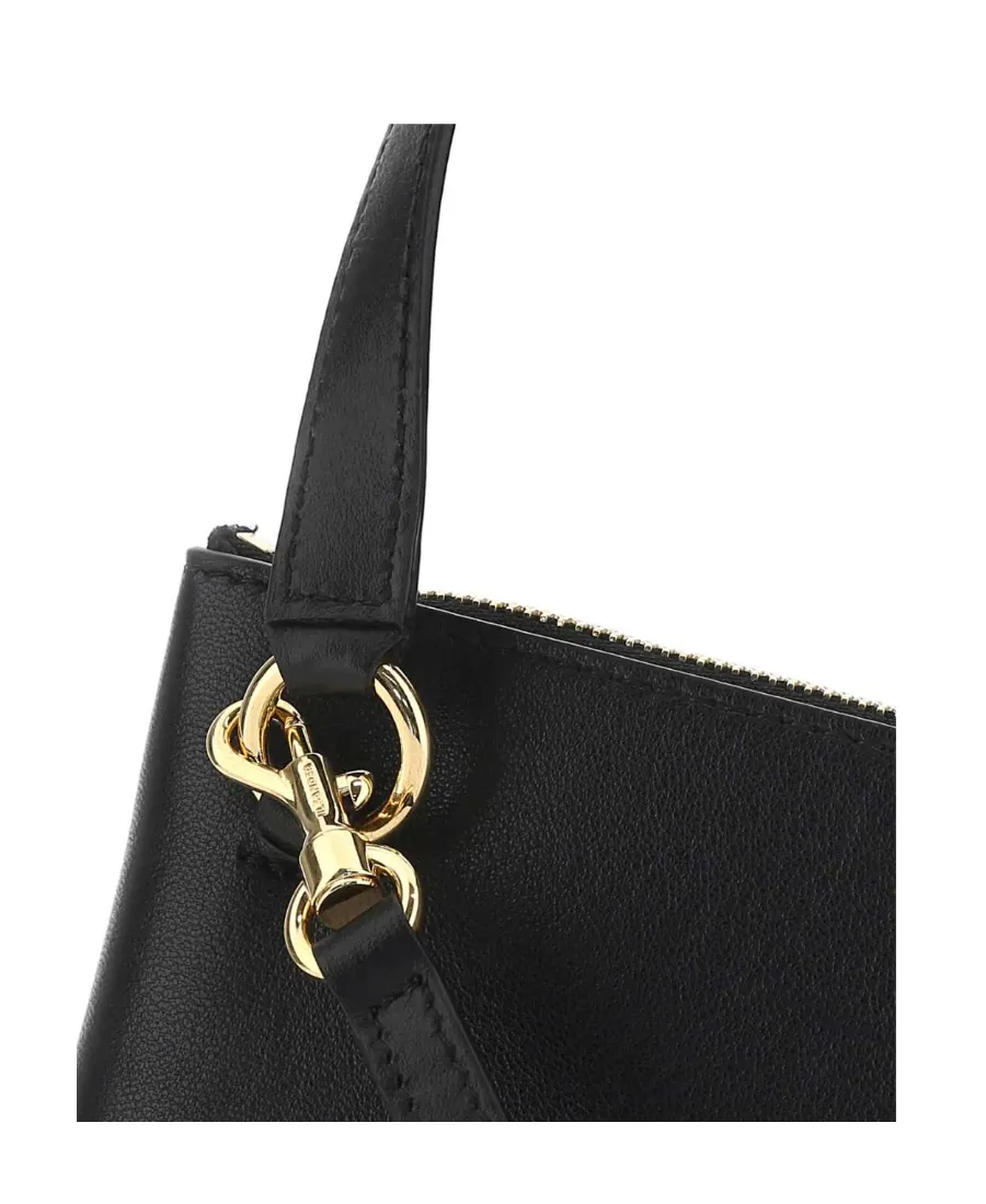 Jil Sander Logo Printed Zipped Crossbody Bag