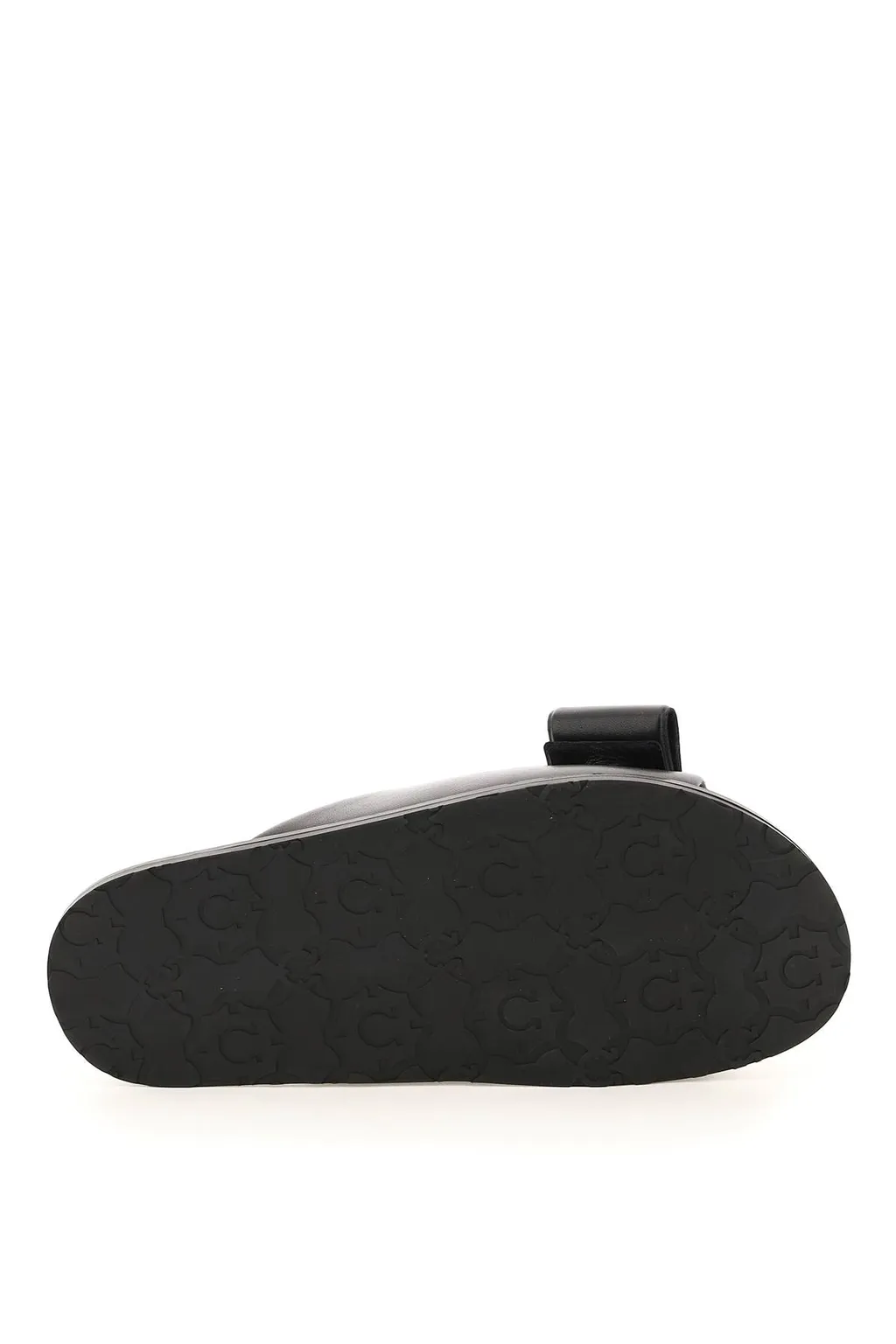 Virgil Bow-Detail Leather Sandals