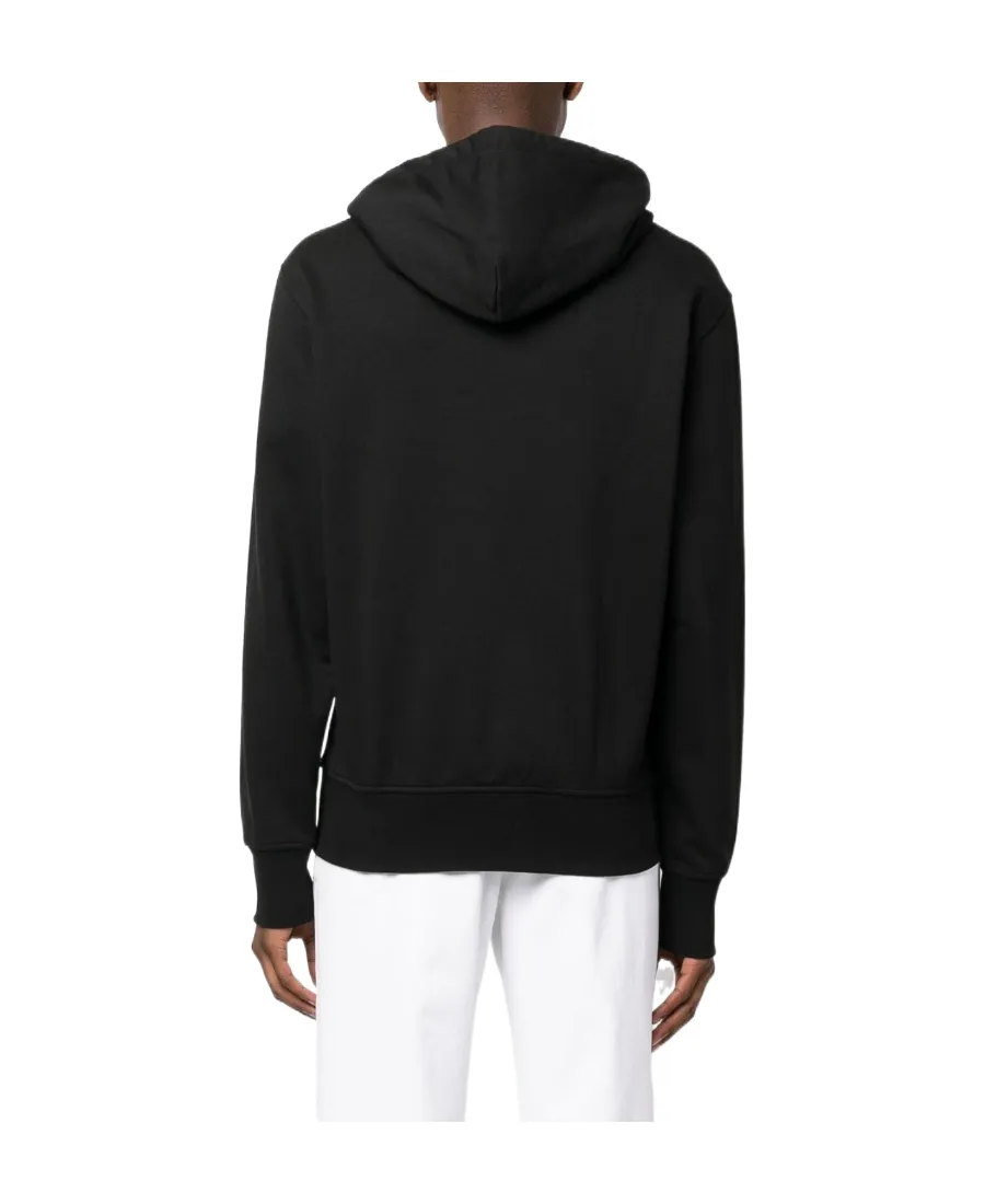 Versace Jeans Couture Logo-Printed Drawstring Hoodie
