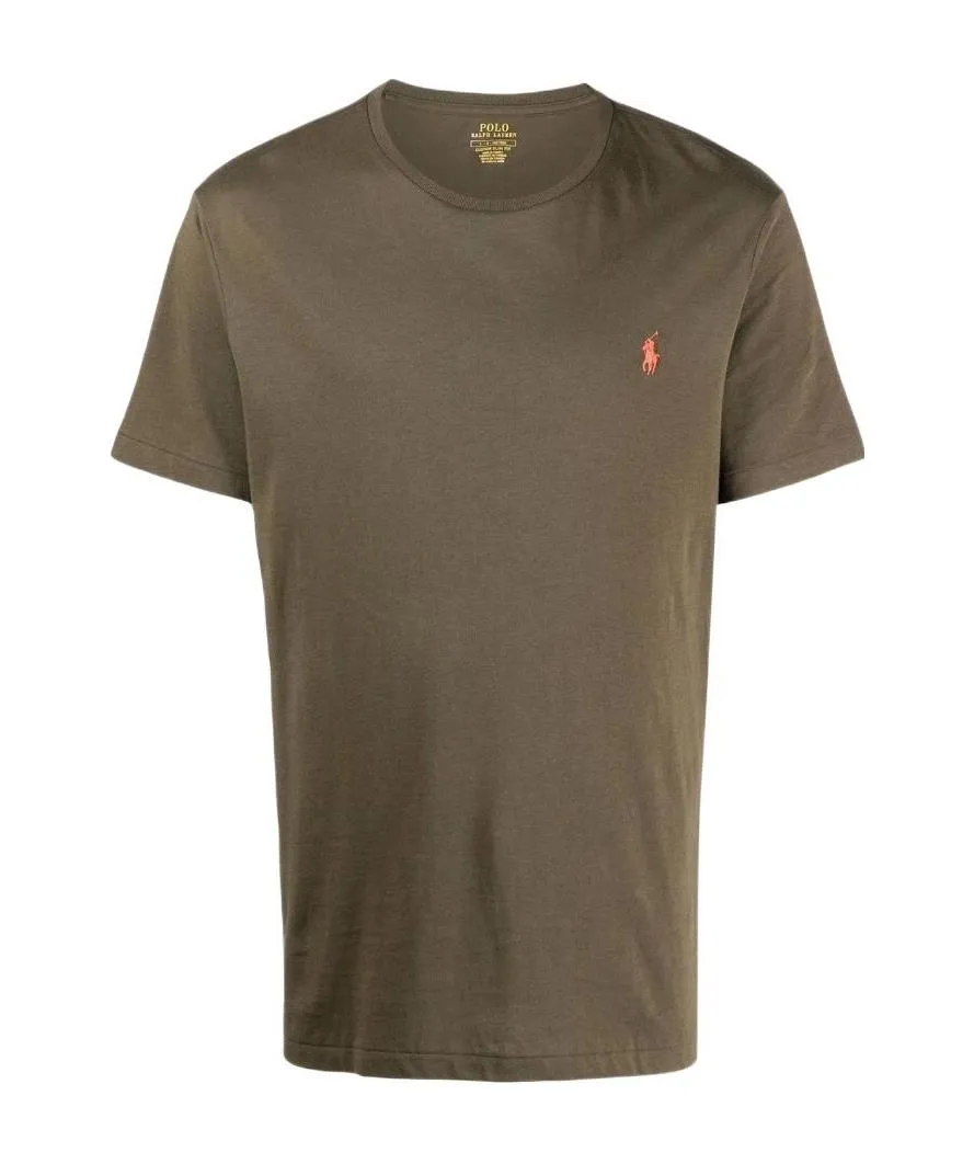 Embroidered-Logo Short-Sleeve T-Shirt