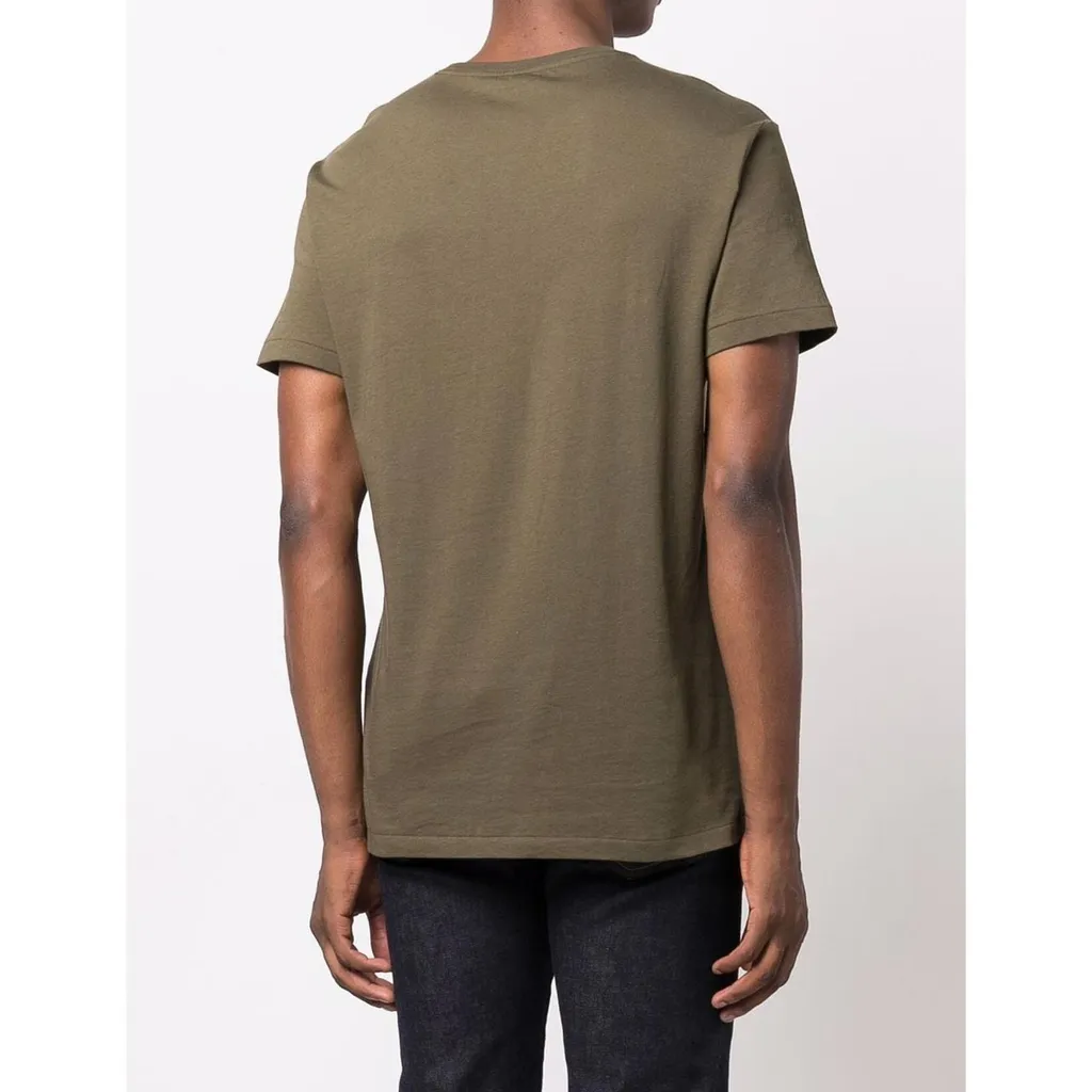 Embroidered-Logo Short-Sleeve T-Shirt