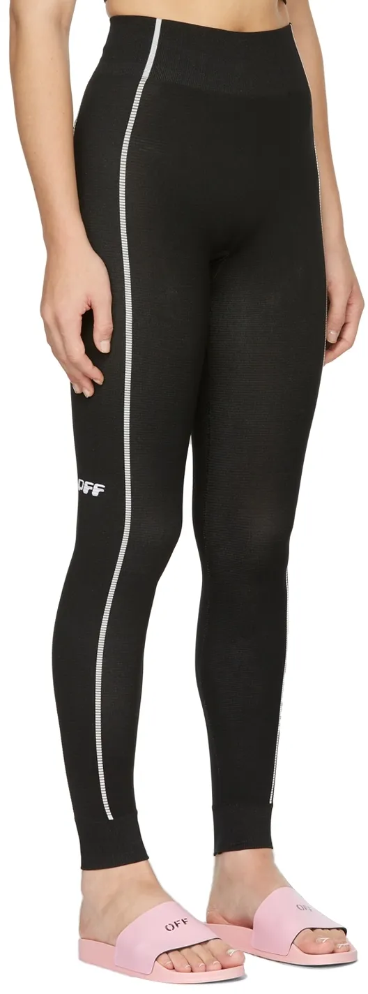 Off-White Logo Printed Leggings
