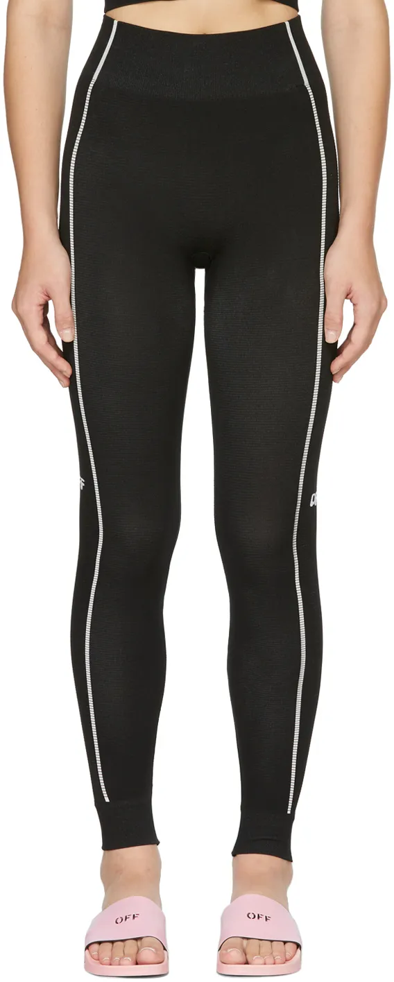 Off-White Logo Printed Leggings