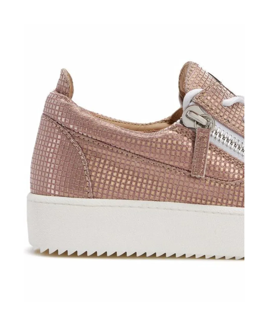 Giuseppe Zanotti Logo Plaque Lace-Up Sneakers