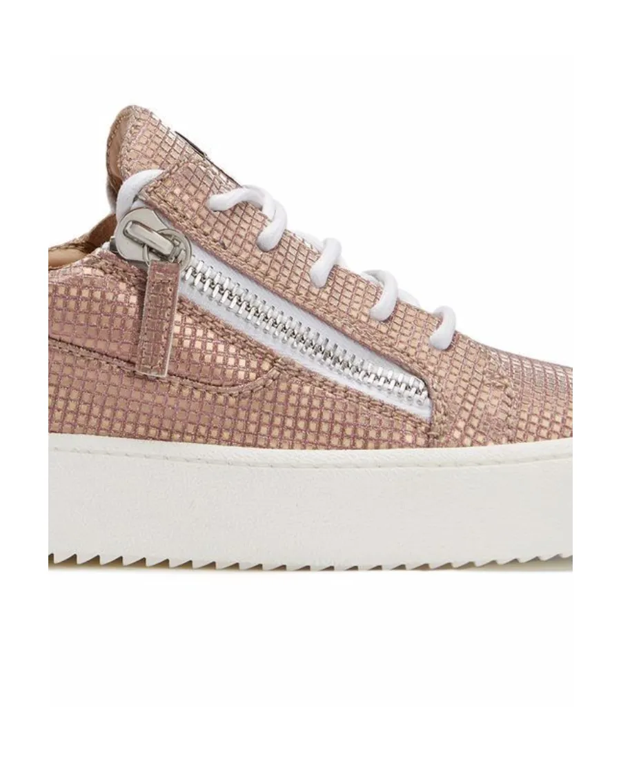 Giuseppe Zanotti Logo Plaque Lace-Up Sneakers