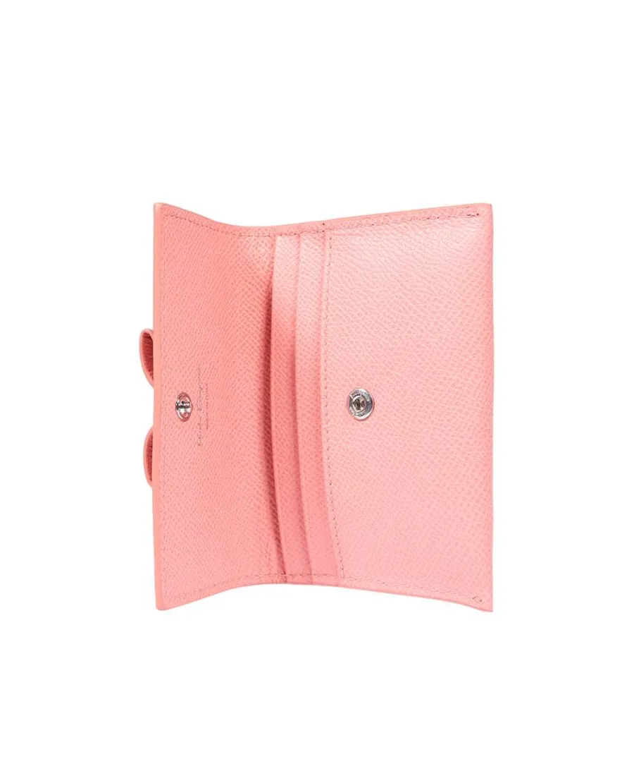 Bow Detail Design Flip Wallet