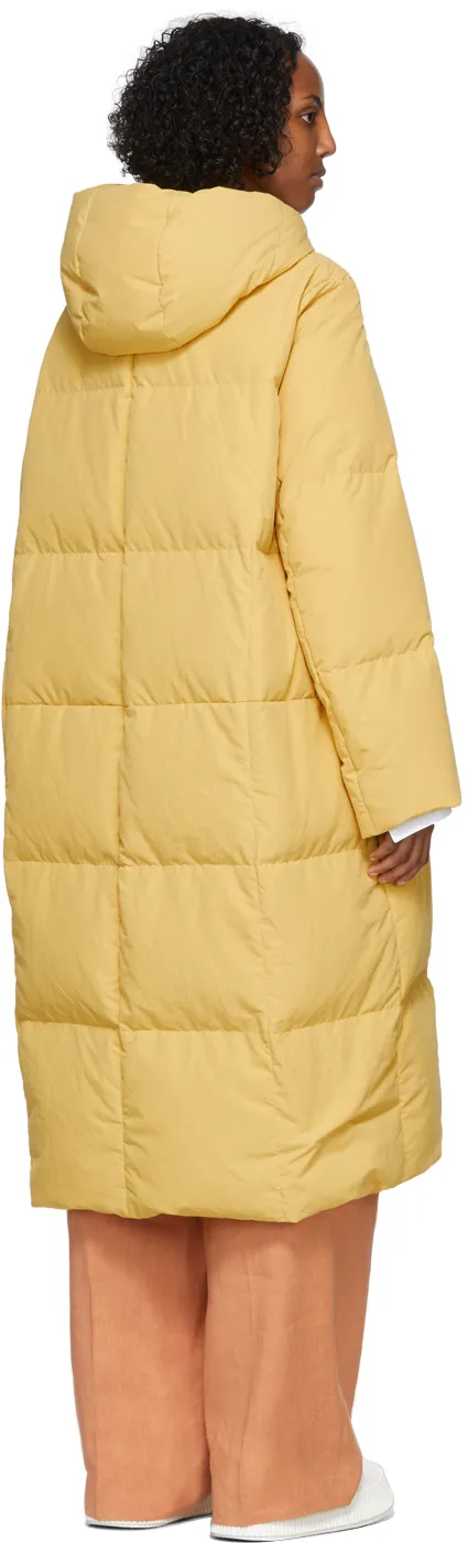Long Medium-Length Down Jacket