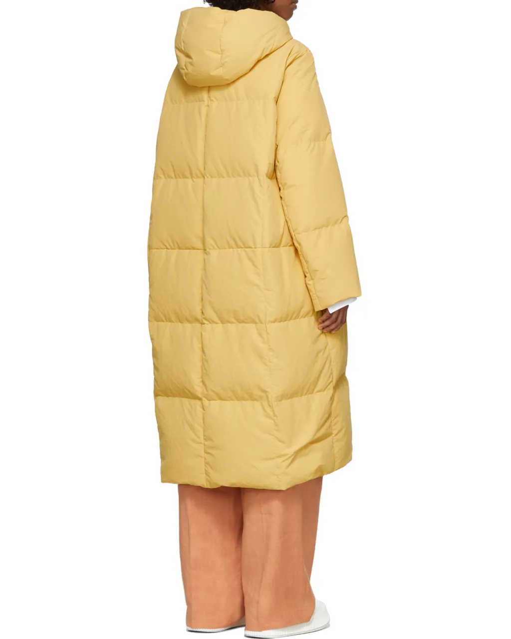 Long Medium-Length Down Jacket