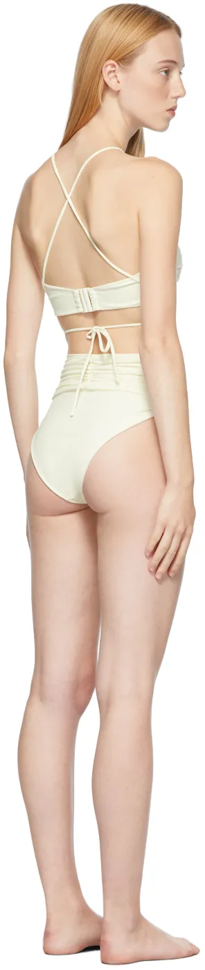 Magda Butrym Crisscross Bandeau Top