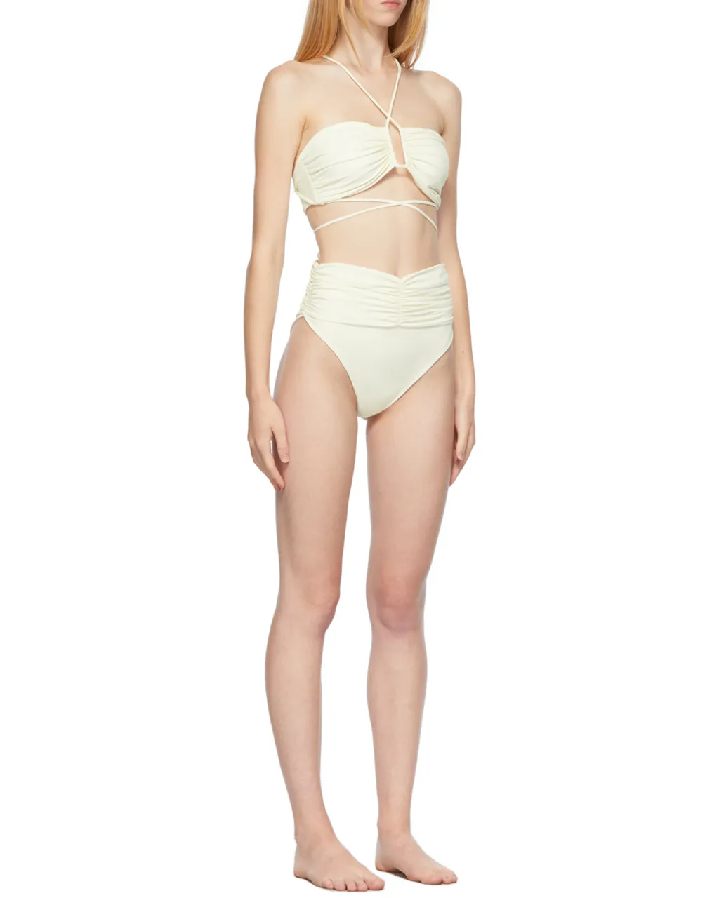 Magda Butrym Crisscross Bandeau Top