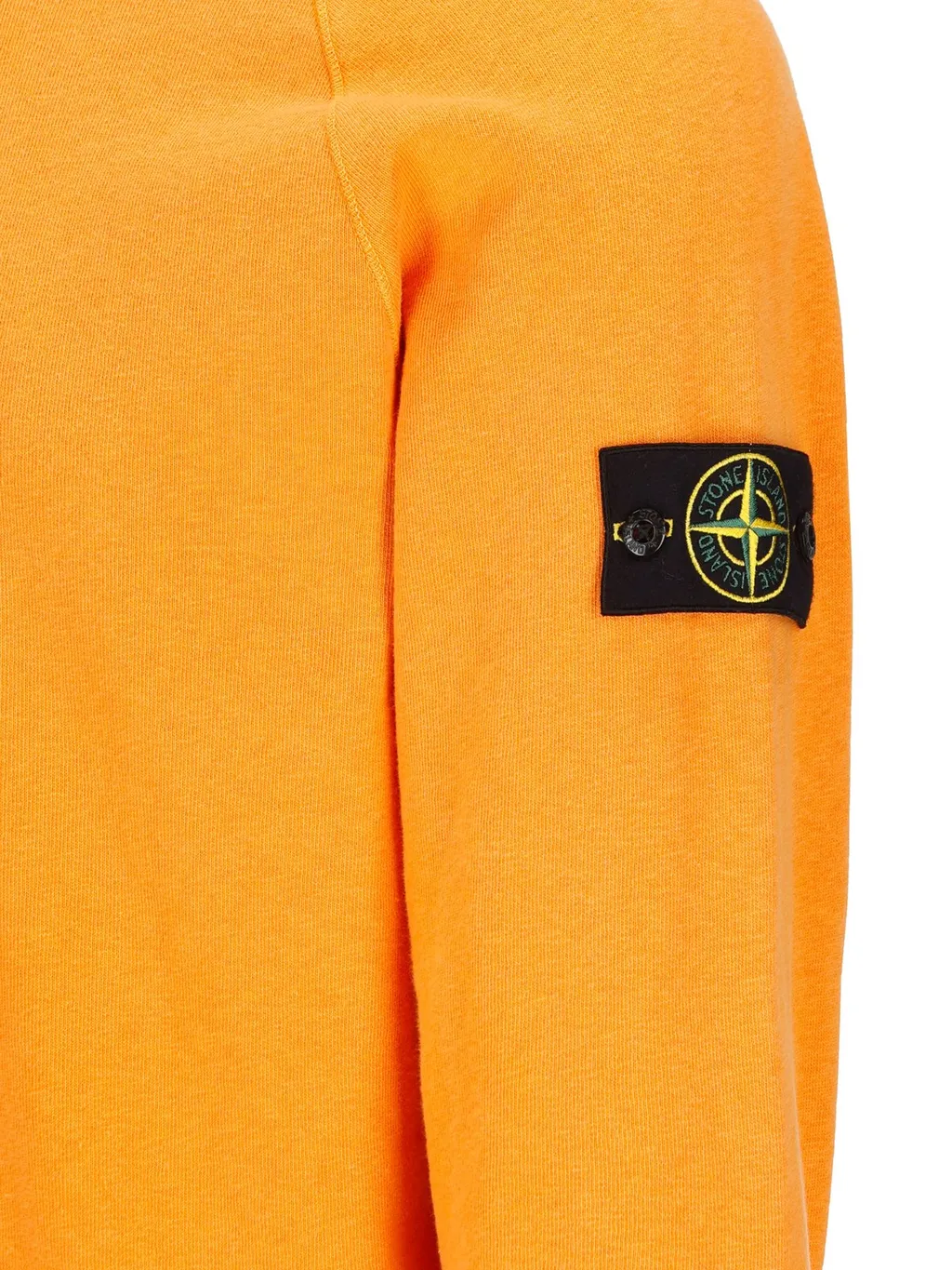 Compass-Patch Cotton Hoodie