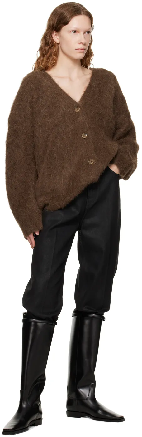 Totme Square-Toe Riding Knee-High Boots