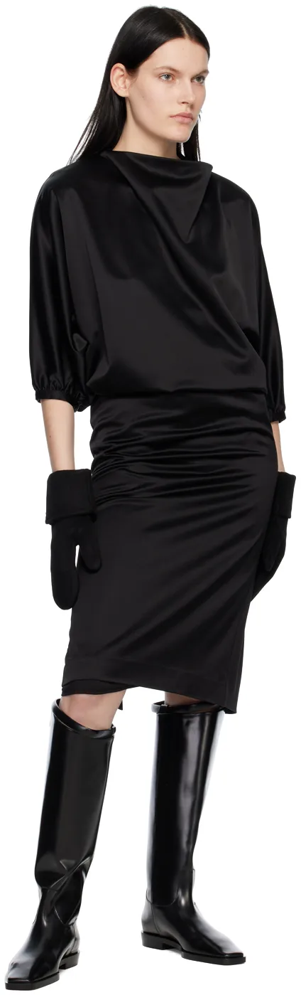 Totme Square-Toe Riding Knee-High Boots