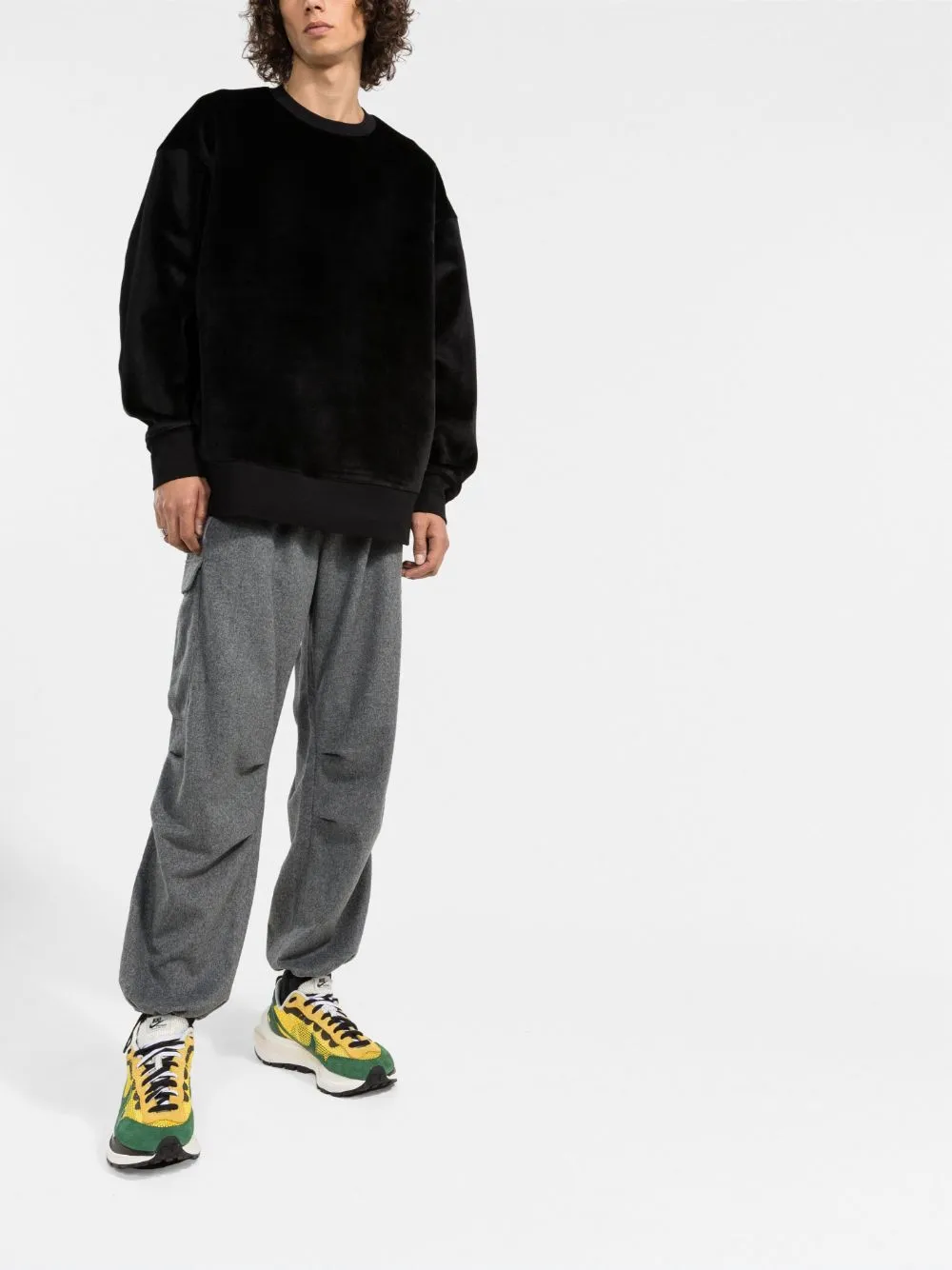 Straight-Leg Wool-Blend Cargo Pants