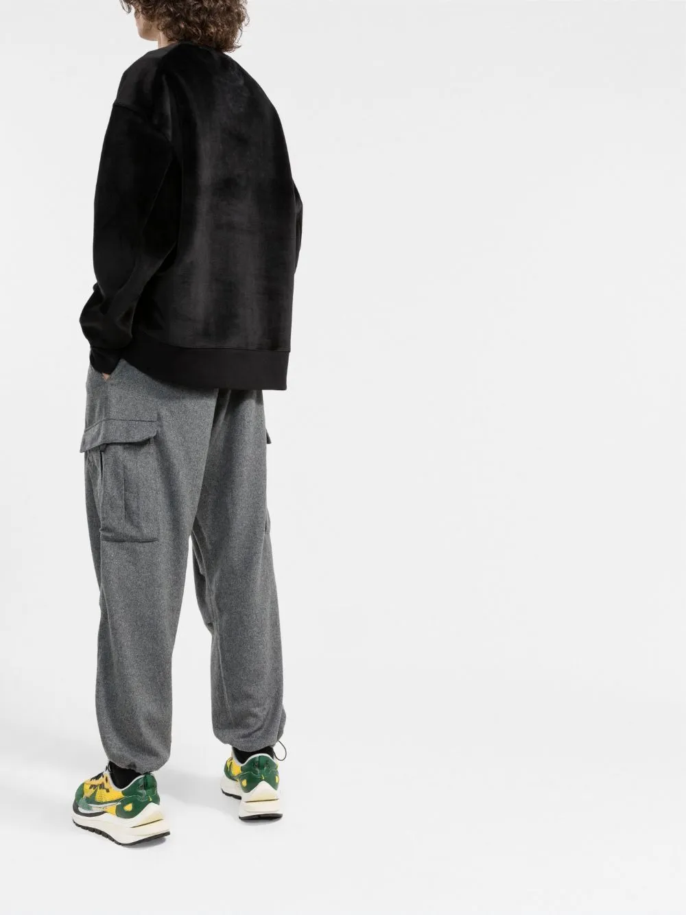 Straight-Leg Wool-Blend Cargo Pants