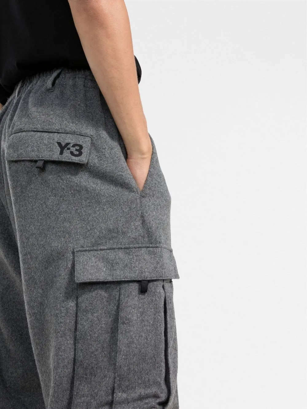 Straight-Leg Wool-Blend Cargo Pants