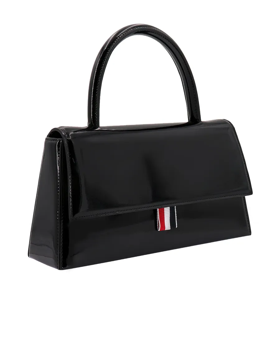 Thom Browne Signature-Web Top Handle Bag