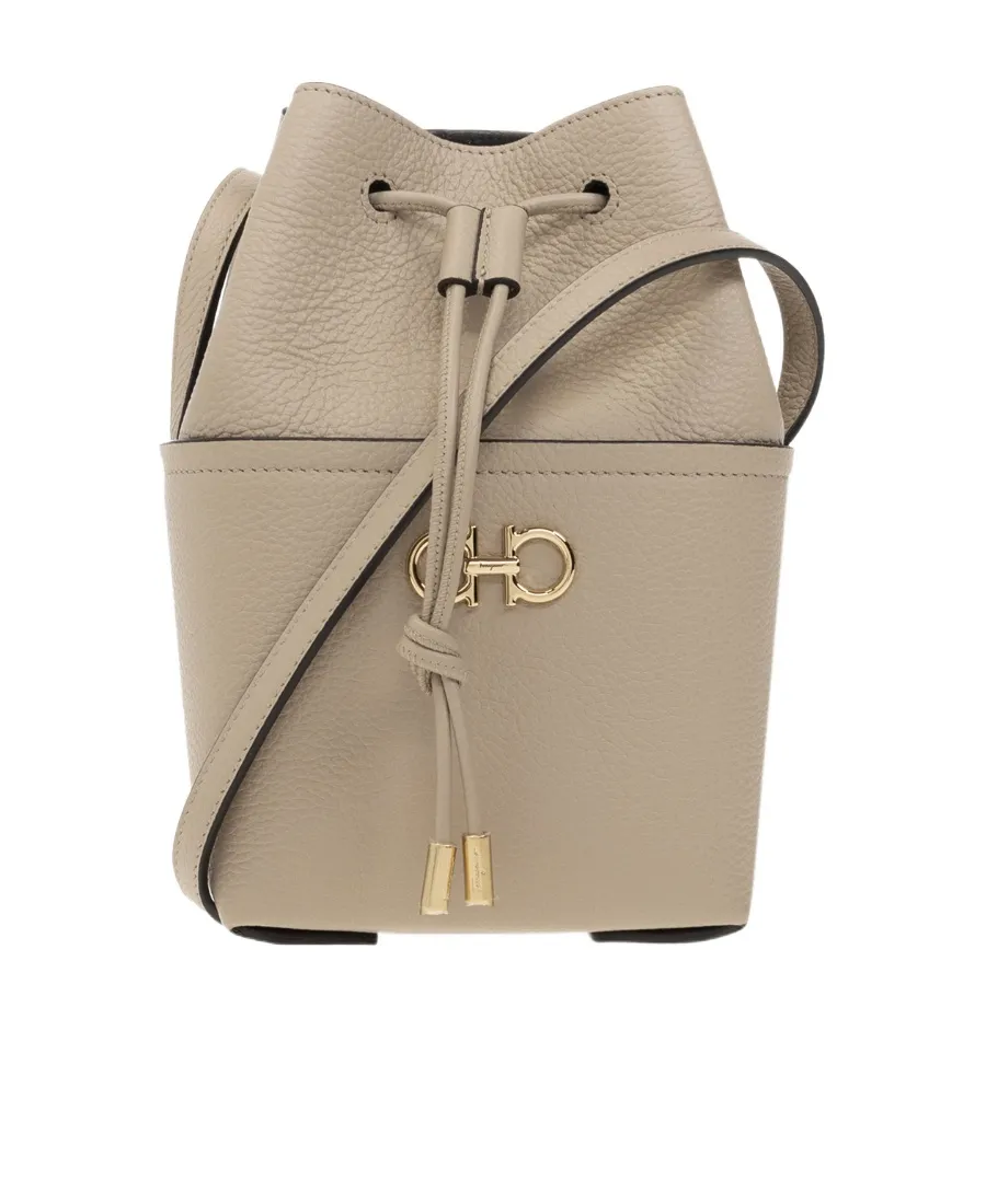 Logo Bucket Shoulder Bag