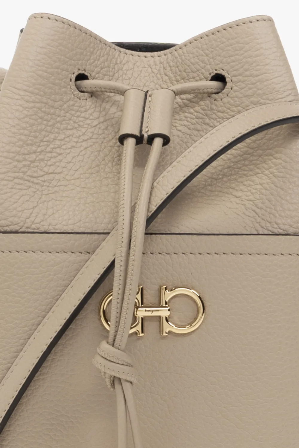 Logo Bucket Shoulder Bag